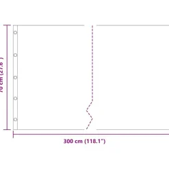 vidaXL Barrera antirraíces Negro 0,7 x 3 m Polietileno