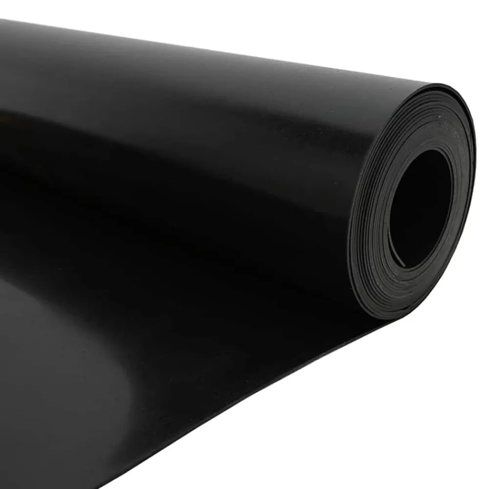 vidaXL Barrera antirraíces Negro 0,7 x 3 m Polietileno New