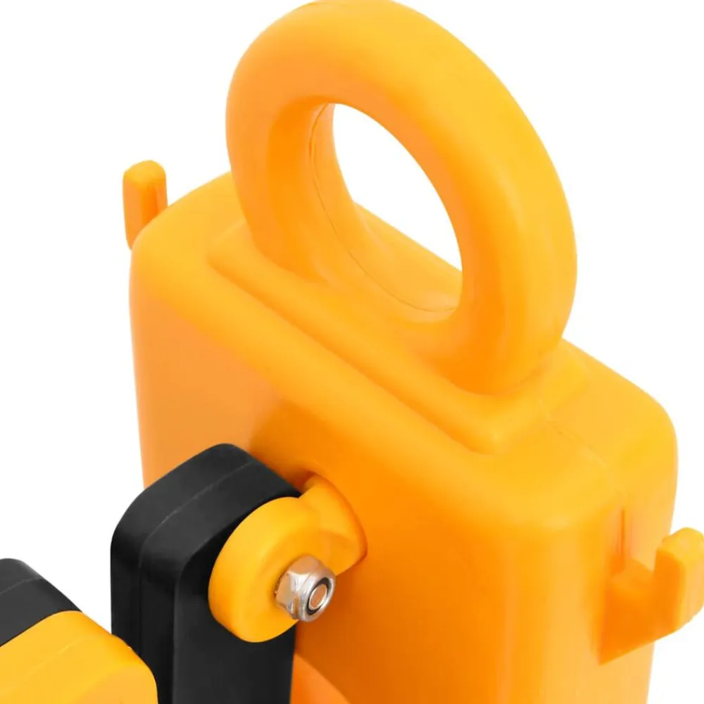 vidaXL Avisos-Barrera de tráfico plegable amarillo y negro 250x38x96 cm
