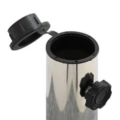vidaXL Base de sombrilla granito claro 45x25x8,3 cm Gris Outlet