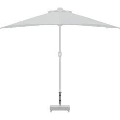 vidaXL Base de sombrilla granito claro 45x25x8,3 cm Gris Outlet