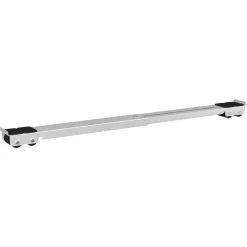vidaXL Base para lavadora Manual 2 pcs Plateado 72 x 5 x 4,5 cm White New
