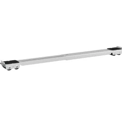 vidaXL Base para lavadora Manual 2 pcs Plateado 72 x 5 x 4,5 cm White New