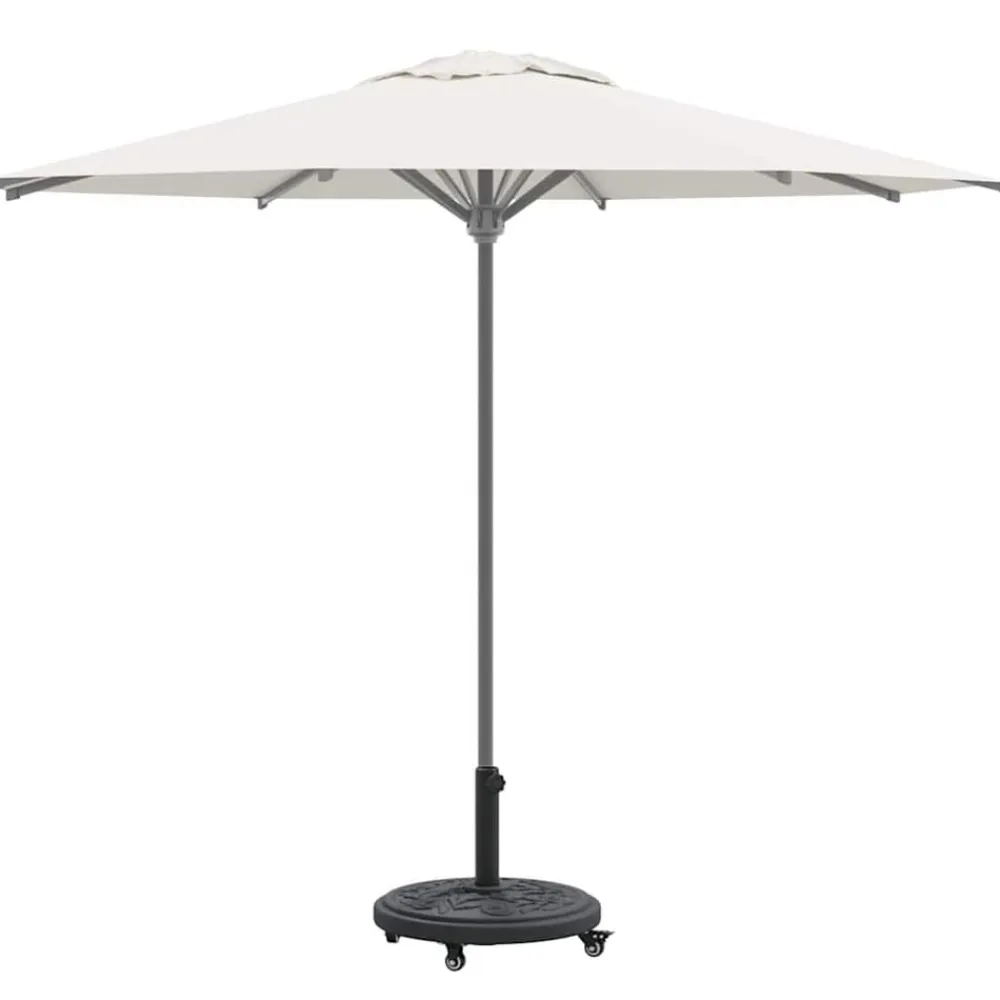 vidaXL Base para sombrilla Art Deco Negro Ø 45 x 39,5 cm Hierro Clearance