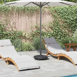 vidaXL Base para sombrilla Art Deco Negro Ø 45 x 39.5 cm Hierro Sale