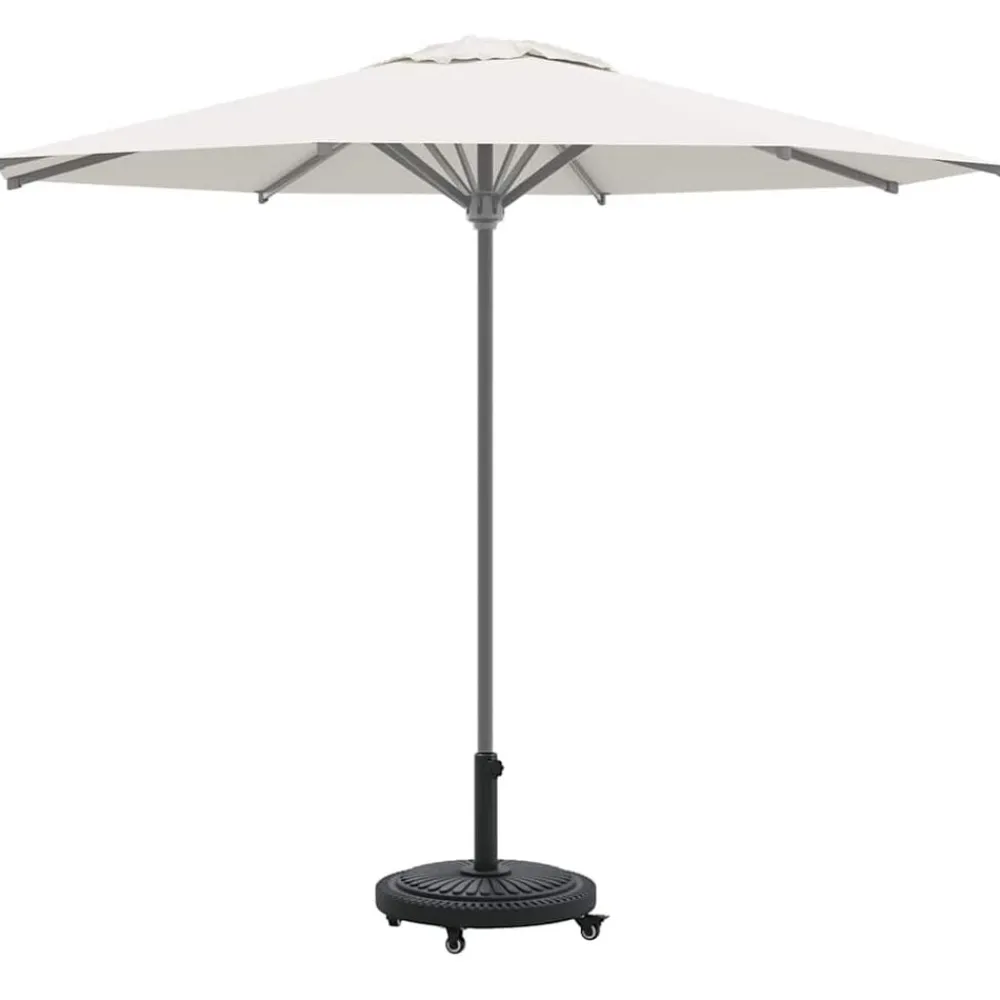 vidaXL Base para sombrilla Art Deco Negro Ø 45 x 39.5 cm Hierro Sale