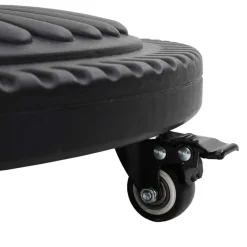 vidaXL Base para sombrilla Art Deco Negro Ø 45 x 39.5 cm Hierro Sale