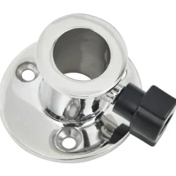 vidaXL Base redonda bimini para tubo de 26 mm 2 uds acero inoxidable Online