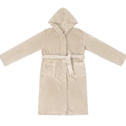 vidaXL Ropa Y Accesorios-Bata con Capucha s Franela