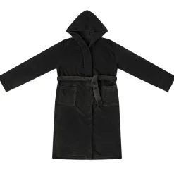 vidaXL Ropa Y Accesorios-Bata con Capucha s Franela