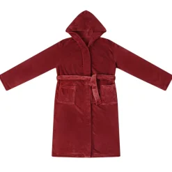 vidaXL Ropa Y Accesorios-Bata con Capucha s Franela