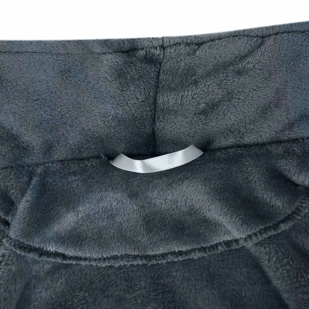 vidaXL Ropa Y Accesorios-Bata sin capucha s Franela