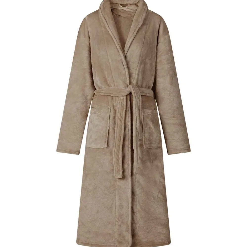 vidaXL Bata sin capucha s Franela Camel Discount