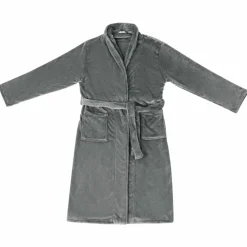 vidaXL Ropa Y Accesorios-Bata sin capucha s Franela