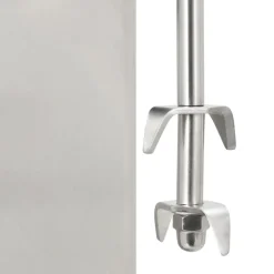 vidaXL Cocina Y Comedor-Batidora de acero inoxidable 1 L