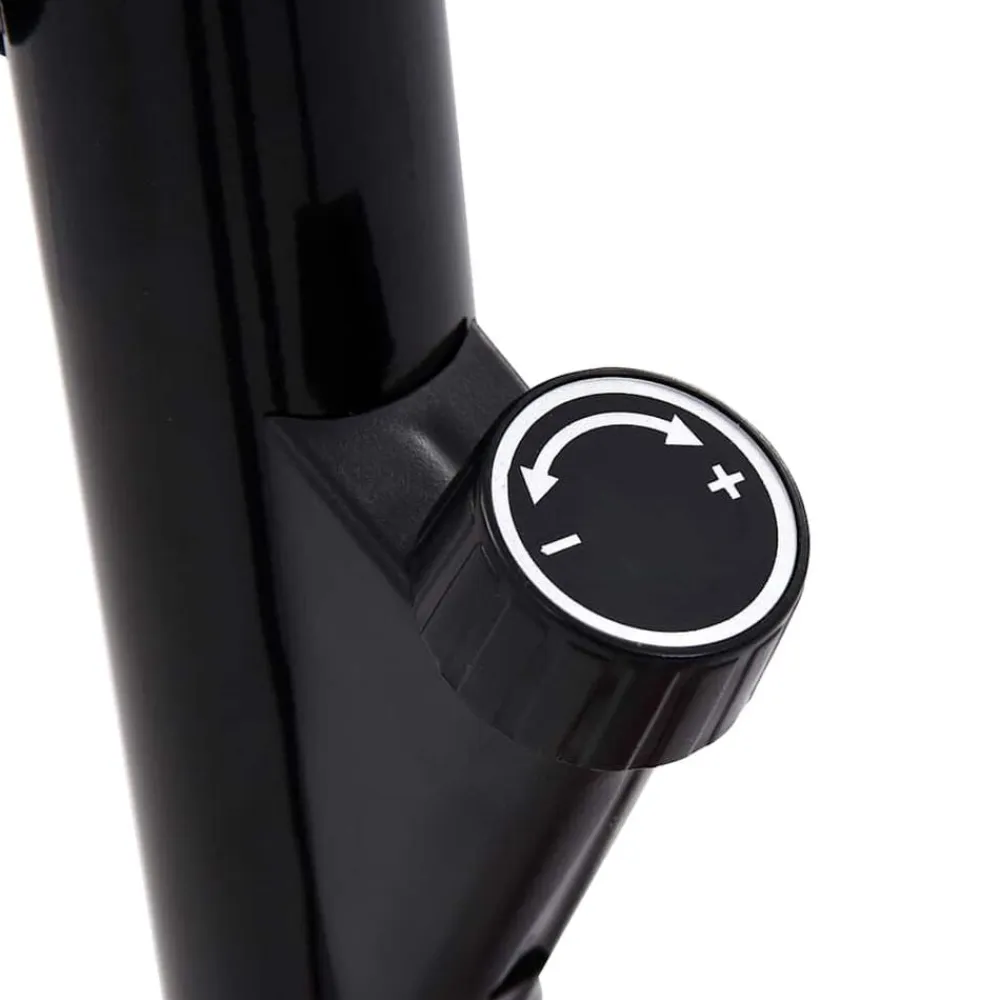 vidaXL Bicicleta estática con resistencia de cinta roja Rojo Best