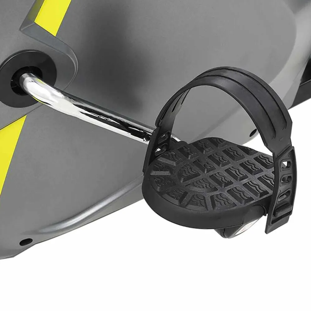 vidaXL Fitness Y Musculación-Bicicleta estática reclinada magnética con pulsómetro