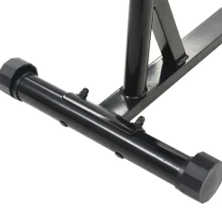 vidaXL Fitness Y Musculación-Bicicleta estática reclinada magnética con pulsómetro