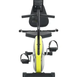 vidaXL Fitness Y Musculación-Bicicleta estática reclinada magnética con pulsómetro