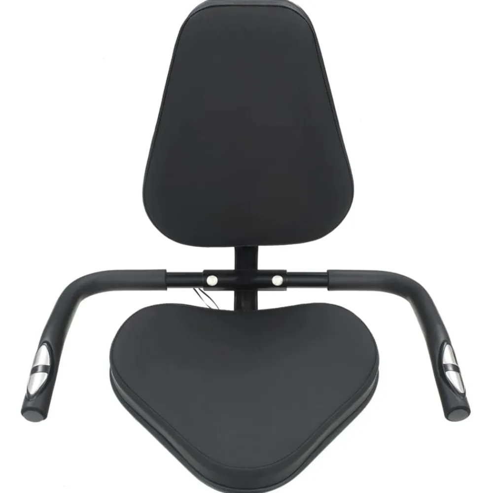 vidaXL Fitness Y Musculación-Bicicleta estática reclinada magnética con pulsómetro