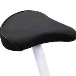 vidaXL Fitness Y Musculación-Bicicleta estática con resistencia de cinta negra