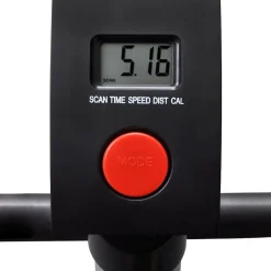 vidaXL Fitness Y Musculación-Bicicleta estática con sillín