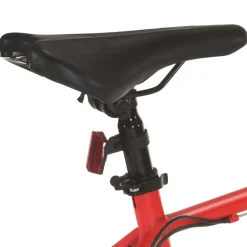 vidaXL Bicicleta montaña 21 velocidades 27,5 pulgadas rueda 38 cm Rojo Hot