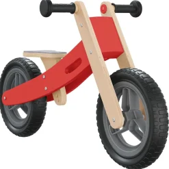 vidaXL Bicicleta sin pedales para niños Rojo New