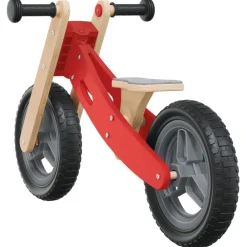 vidaXL Bicicleta sin pedales para niños Rojo New