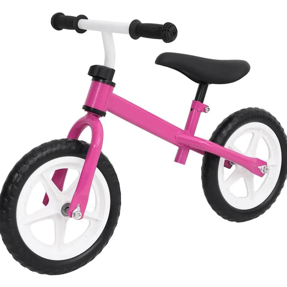 vidaXL Bicicleta sin pedales 9,5 pulgadas Rosa Outlet