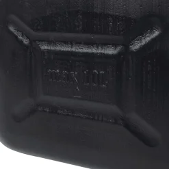 vidaXL Piezas Y Accesorios Para Vehículos-Bidón de combustible boquilla flexible 3 ud plástico negro 10 l