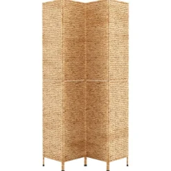 vidaXL Divisores De Ambientes-Biombo de 4 paneles jacinto de agua 163x180 cm