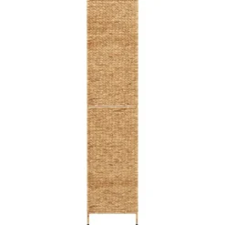 vidaXL Divisores De Ambientes-Biombo de 4 paneles jacinto de agua 163x180 cm