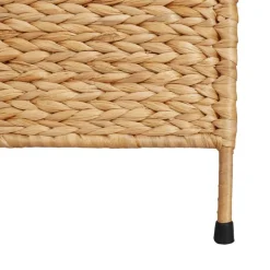 vidaXL Divisores De Ambientes-Biombo de 5 paneles jacinto de agua 205x180 cm
