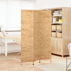 vidaXL Biombo de 3 paneles jacinto de agua 122x180 cm Discount