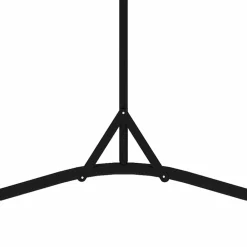 vidaXL Biombo de tela 175x180 cm Negro Clearance