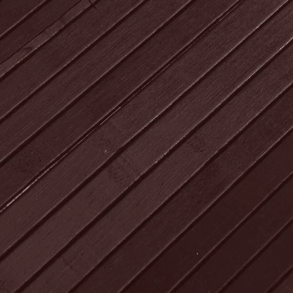 vidaXL Divisores De Ambientes-Biombo divisor bambú marrón oscuro ancho 250 cm alto 165 cm