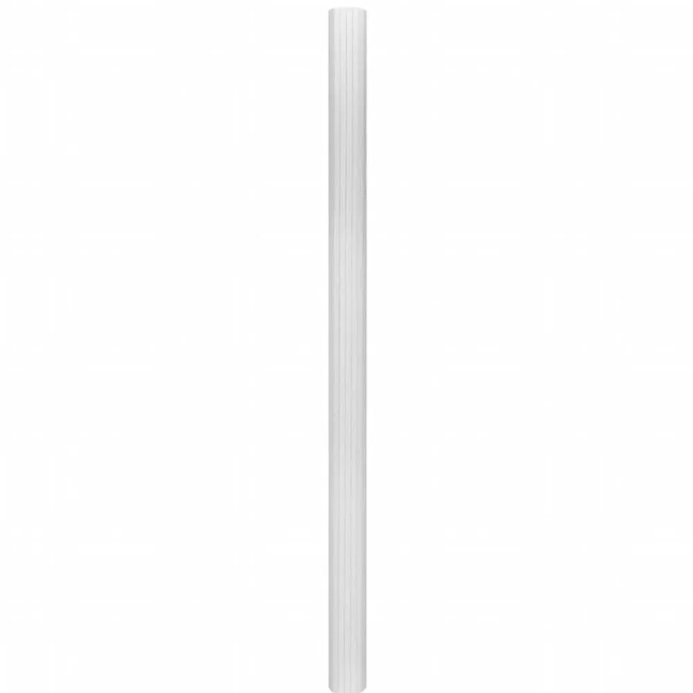 vidaXL Biombo divisor bambú ancho 250 cm alto 165 cm Blanco New