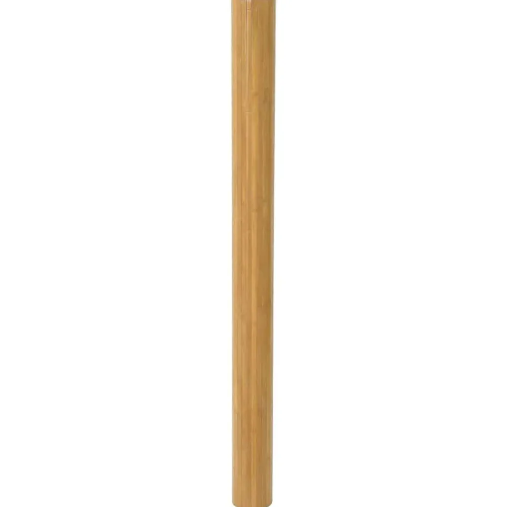 vidaXL Biombo divisor bambú ancho 250 cm alto 165 cm Natural New