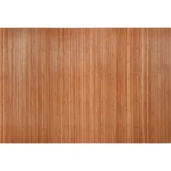 vidaXL Biombo divisor de bambú marrón ancho 250 cm alto 165 cm Marrón
