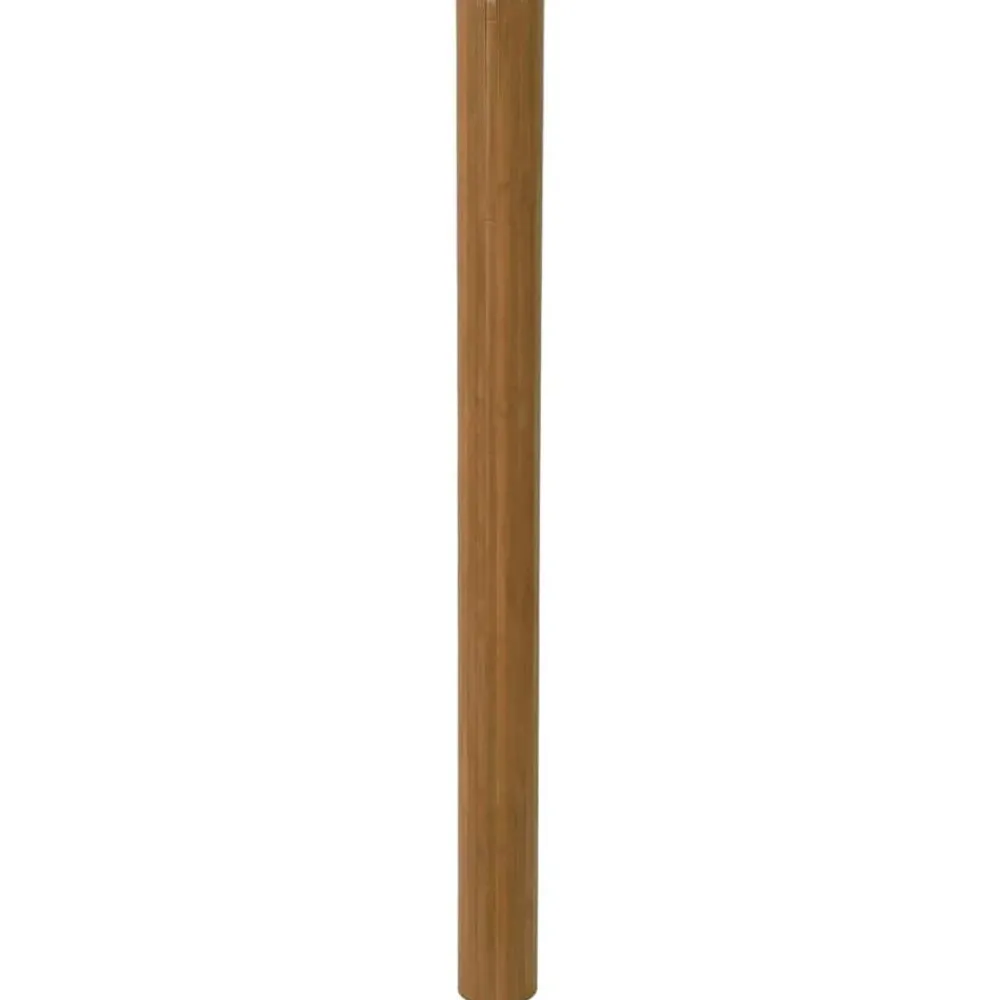 vidaXL Biombo divisor de bambú marrón ancho 250 cm alto 165 cm Marrón