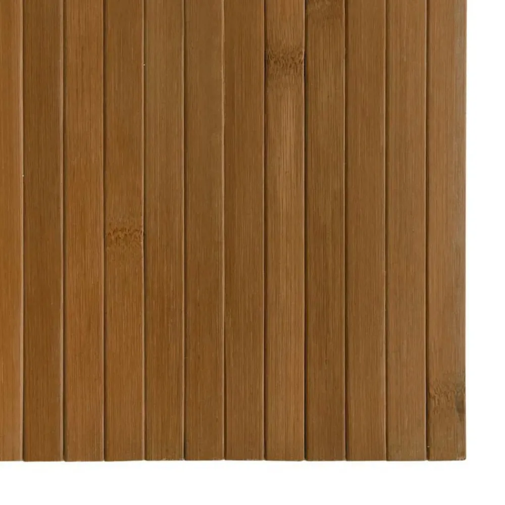 vidaXL Biombo divisor de bambú marrón ancho 250 cm alto 165 cm Marrón