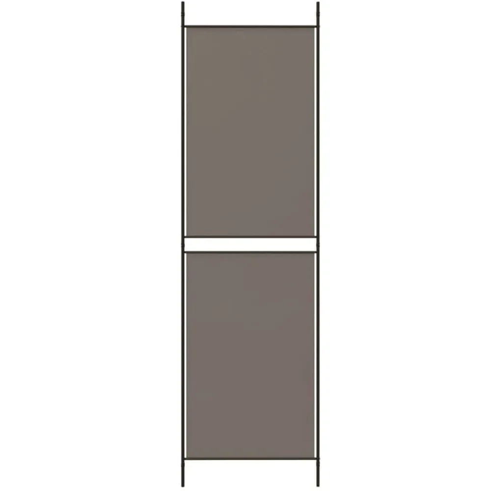 vidaXL Biombo divisor de 3 paneles de tela gris 150x180 cm Antracita Best