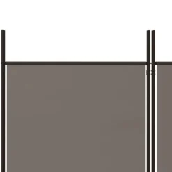 vidaXL Biombo divisor de 3 paneles de tela gris 150x180 cm Antracita Best