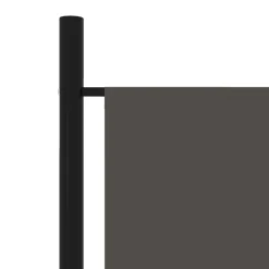 vidaXL Biombo divisor de 3 paneles gris 150x180 cm Antracita