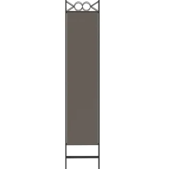 vidaXL Biombo divisor de 3 paneles de tela gris 120x200 cm Antracita