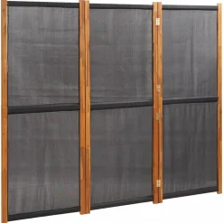 vidaXL Divisores De Ambientes-Biombo divisor de 3 paneles 210x180 cm