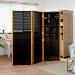 vidaXL Divisores De Ambientes-Biombo divisor de 3 paneles 210x180 cm