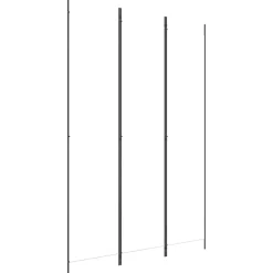 vidaXL Divisores De Ambientes-Biombo divisor de 3 paneles de tela 150x220 cm