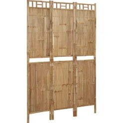 vidaXL Divisores De Ambientes-Biombo divisor de 3 paneles 120x180 cm